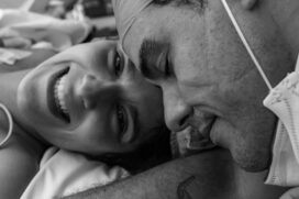 O ator Joaquim Lopes e Marcella Fogaça