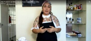 Jacira Santana, mãe de Gilberto, no Mais Você