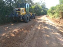 Obras em estradas rurais de Porto Feliz