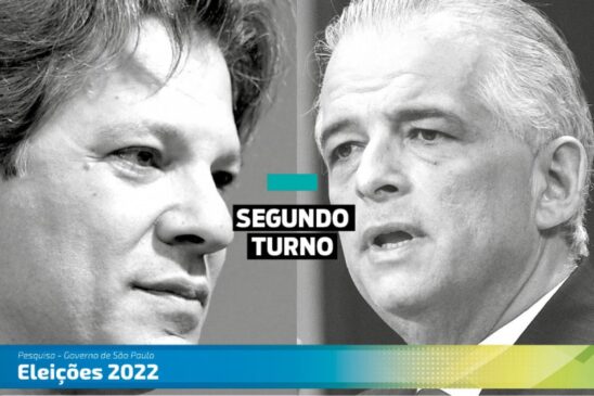Fernando Haddad e M&aacute;rcio Fran&ccedil;a s&atilde;o os preferidos neste momento do eleitor paulista para disputa de segundo turno