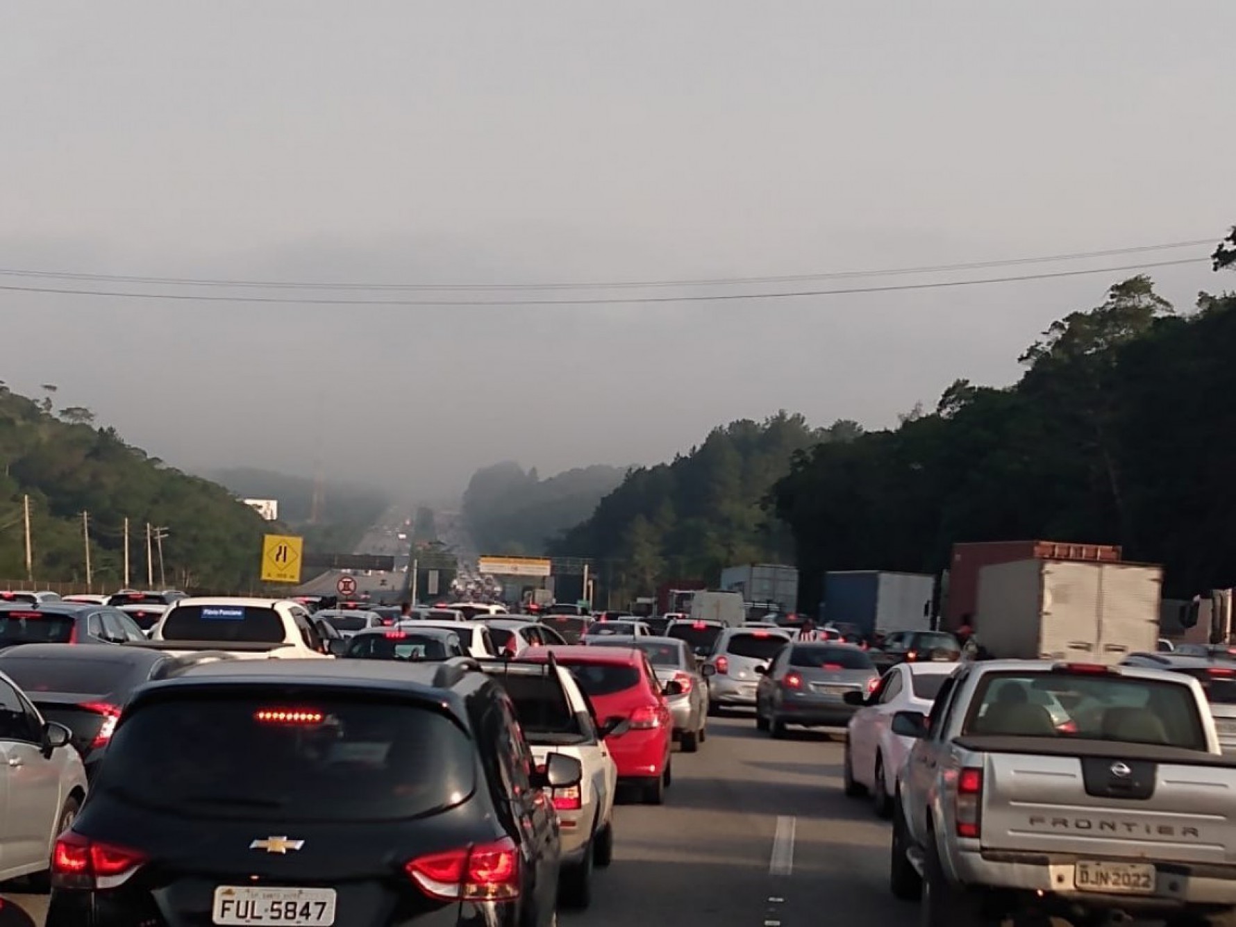 Imagem de arquivo; turistas em dire&ccedil;&atilde;o ao litoral do Estado (arquivo).