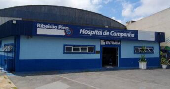 Hoje, a enfermaria do Hospital de Campanha está com 59% de ocupação e a emergência 82%