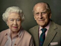 Rainha Elizabeth e o príncipe Philip