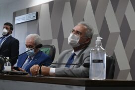 O senador Renan Calheiros (MDB-AL) foi relator da CPI da Covid