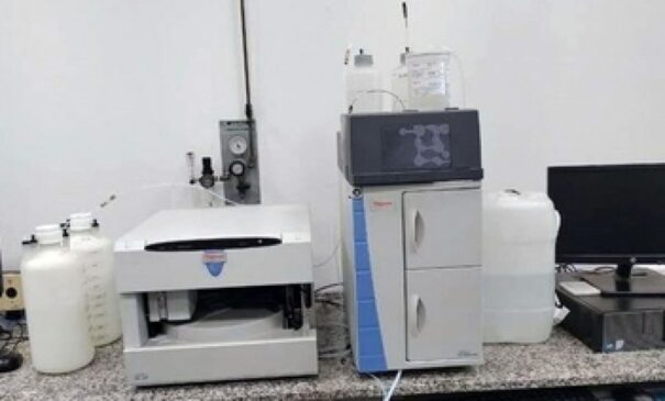 O item mais caro do leilão, por sua vez, é um cromatógrafo iônico Integrion com amostrador automático carrossel