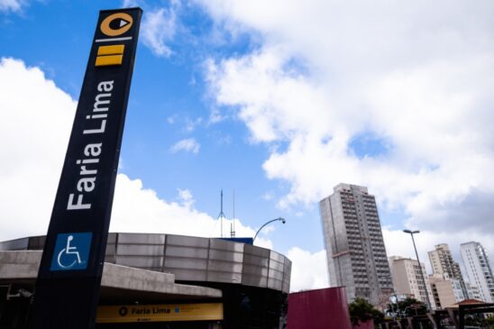 Metrô Faria Lima, na Capital