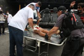 V&iacute;timas foram socorridas para hospitais da regi&atilde;o ap&oacute;s o confronto