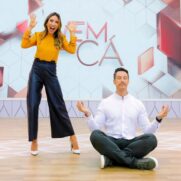 Patricia Abravanel e Gabriel Cartolano