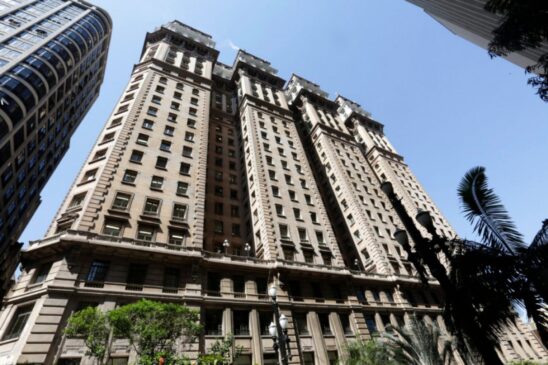 O Edifício Martinelli, no centro de São Paulo