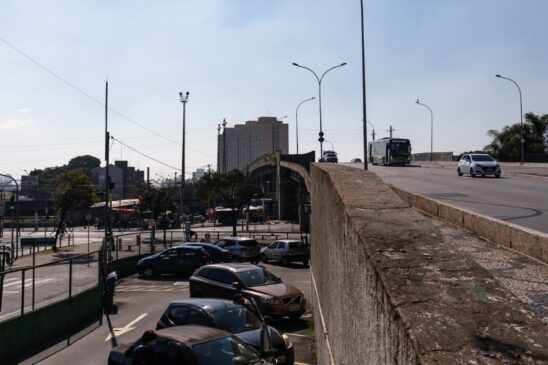 Viaduto da Lapa, na zona oeste da Capital
