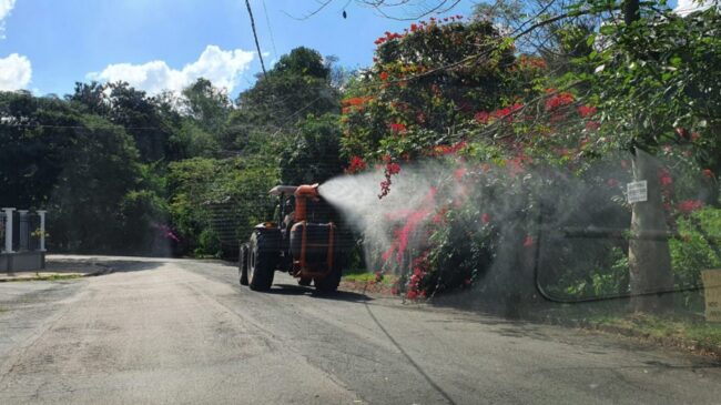 Prefeitura de Tietê continua pulverizando bairros contra o mosquito transmissor da dengue