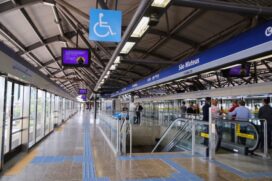 Estações São Mateus e Fazenda da Juta, da Linha 15-Prata do Metrô