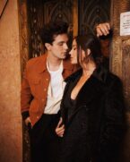 Luan Santana e a modelo Natalia Barul&iacute;ch no clipe 'Morena'