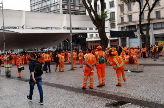 Limpeza em área da Cracolândia em SP
