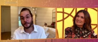 Túlio Gadêlha se declara para Fátima Bernardes no 'Encontro'