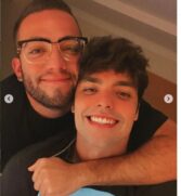 Youtuber e ator Lucas Rangel e o namorado Lucas Bley