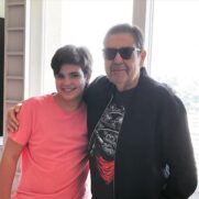 Faustão e filho