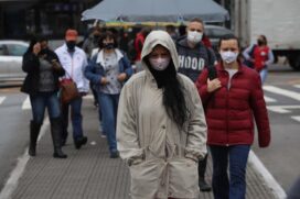 Frente fria avança na Capital nesta terça (25)