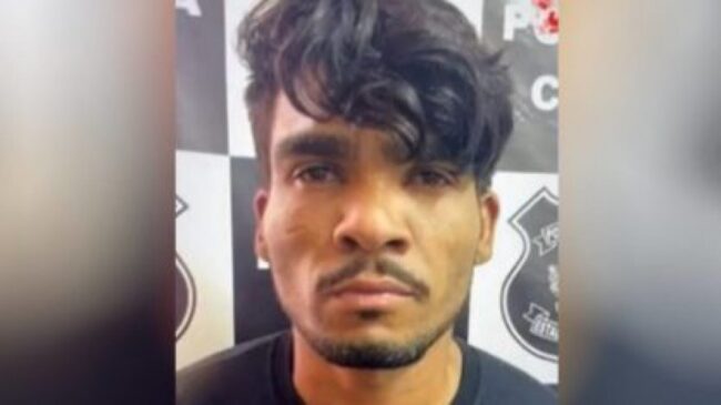 Lázaro Barbosa, assassino que teria sido ajudado pelo fazendeiro