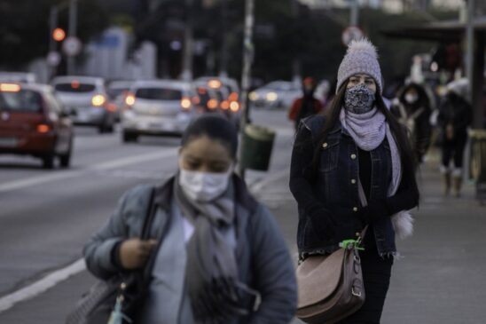 A capital mantém o estado de atenção para baixas temperaturas