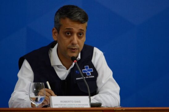 Roberto Dias, agora ex-diretor do Departamento de Logística do Ministério da Saúde