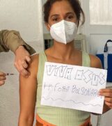Camila Pitanga &eacute; vacina contra a Covid-19
