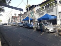 Vacinação no Jardim Tereza Maria, em Itapecerica da Serra