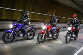 Motocicletas Honda CG 160, o veículo motorizado mais vendido do país