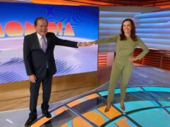 Os jornalistas Chico Pinheiro e Ana Paula Araújo
