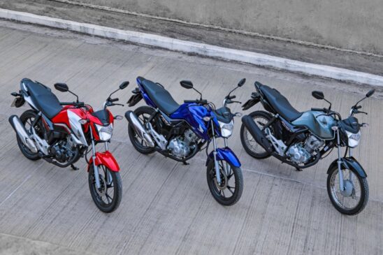 Atual linha Honda CG