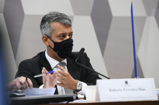 Ex-diretor do Departamento de Logística do Ministério da Saúde, Roberto Ferreira Dias