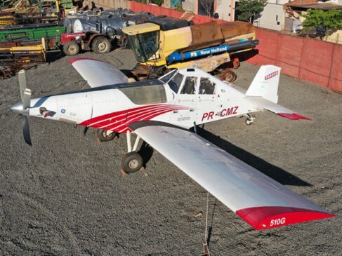 A transferência da aeronave será feita pela Mapfre, em nome do arrematante