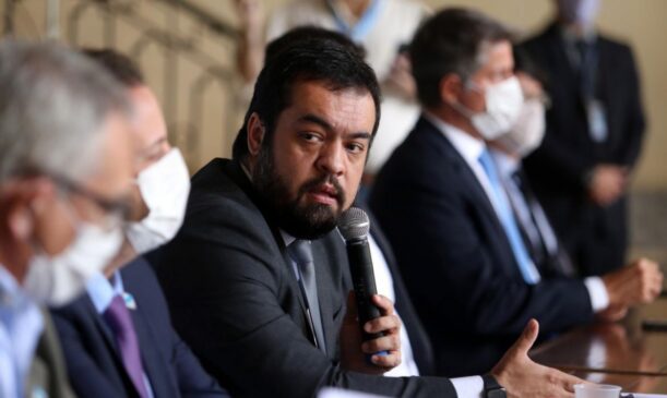 O governador do Rio, Cláudio Castro