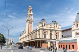 Museu da Língua Portuguesa, na região central da Capital