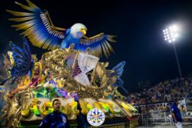A Águia de Ouro foi campeã pela primeira vez do grupo especial de SP no Carnaval de 2020