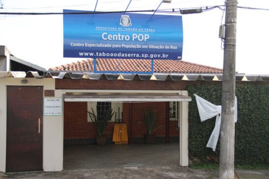 O Centro POP funciona na rua Felice del Paggio, nº100, Vila Francisco Remeiks, em Taboão da Serra