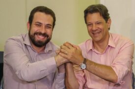 Guilherme Boulos e Fernando Haddad