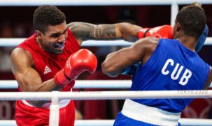 Primeiro brasileiro a chegar à semifinais do boxe nos Jogos de Tóquio, o peso-pesado Abner Teixeira, de 24 anos, ficou com o bronze após perder para o experiente cubano Julio La Cruz