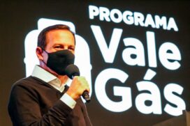 Doria anuncia ampliação do Vale-Gás