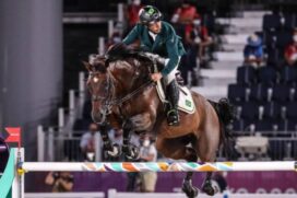 Yuri Mansur fica na 20ª posição de hipismo saltos em Tóquio