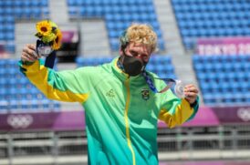Pedro Barros conquista prata no skate park da Olimpíada