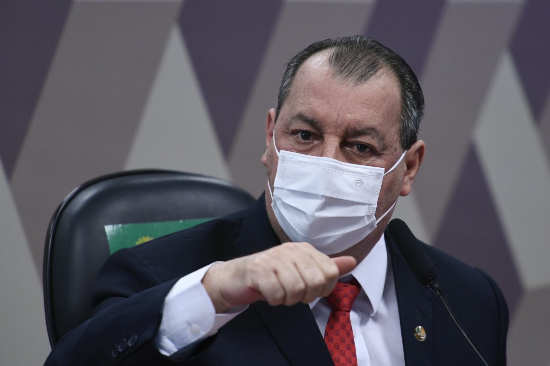 Presidente da CPI da Covid, Omar Aziz
