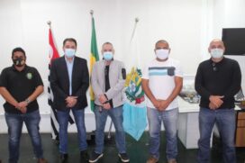 Cleber Kerchner em visita a Igaratá