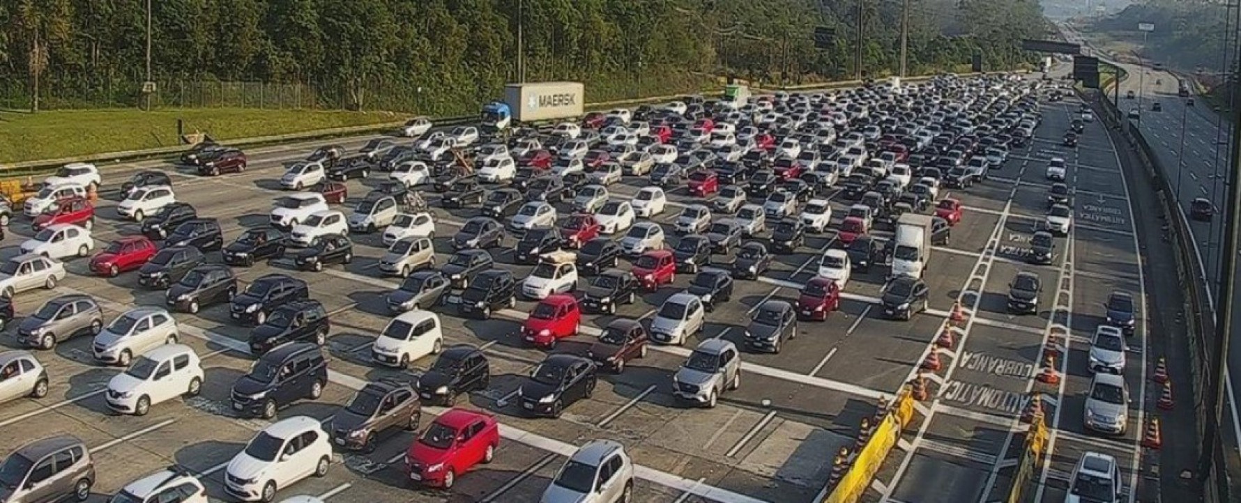 Para o retorno, no domingo, a previsão é de tráfego intenso durante a maior parte do dia, já a partir das 9h.