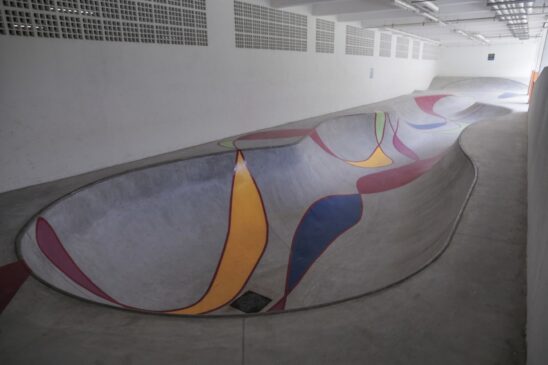 Piscine Station, localizado no bairro do Brás, foi o primeiro projeto com pista de skate da Gamaro Incorporadora