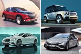Maybach EQS, Mercedes-Benz Concept EQG, Mercedes-Benz New EQE e Mercedes-AMG EQS 53 4Matic