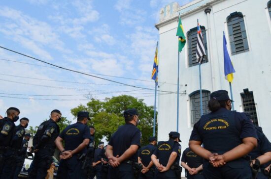 Solenidade em comemoração ao 36º aniversário da Guarda Civil Municipal de Porto Feliz