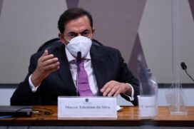 Advogado e empresário Marcos Tolentino prestou depoimento nesta terça-feira à CPI da Covid