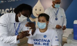 Rio atinge 82,8% da população com primeira dose de vacina