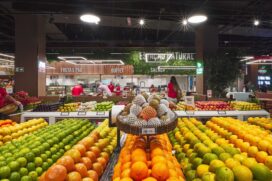 As maiores altas foram observadas nos hortifrútis, com destaque para as frutas (+5,5%) e para os legumes (+1,6%)